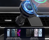 Car Charger Mount 15W Apple MagSafe Fast Wireless Charging (Q7)