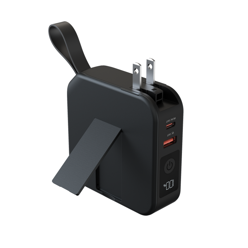 Black Travel Power Bank 