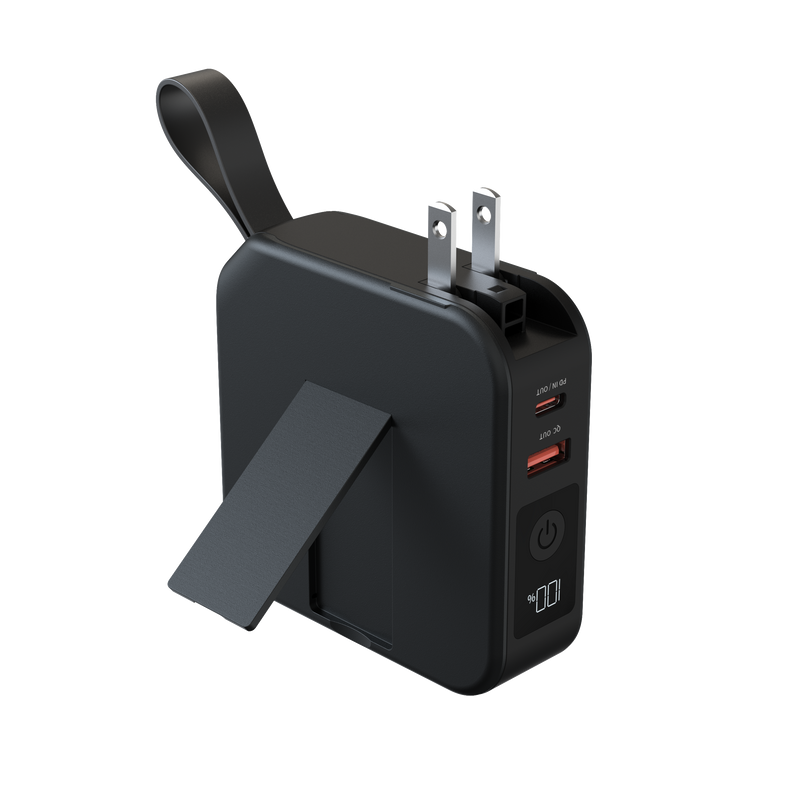 4-in-1 Travel Power Bank MagSafe PowerPack Universal AU EU UK US Adaptors
