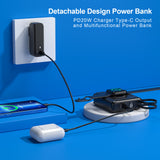 6-in-1 Travel Power Bank MagSafe PowerPack Universal AU EU UK US Adaptors