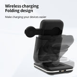 3-in-1 23W Apple MagSafe Charging Dock Station with Power Bank (C15)