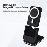 3-in-1 23W Apple MagSafe Charging Dock Station with Power Bank (C15)