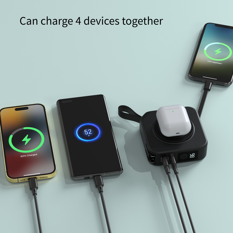 Travel Power Module PowerPack Universal | 4-in-1 Travel Power Bank MagSafe | AU EU UK US ...
