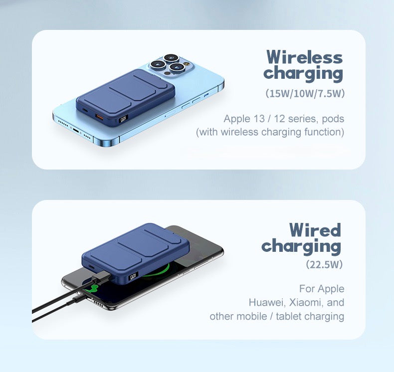 Power Bank 10000 mAh MagSafe Fast Wireless Charging (A27-1)