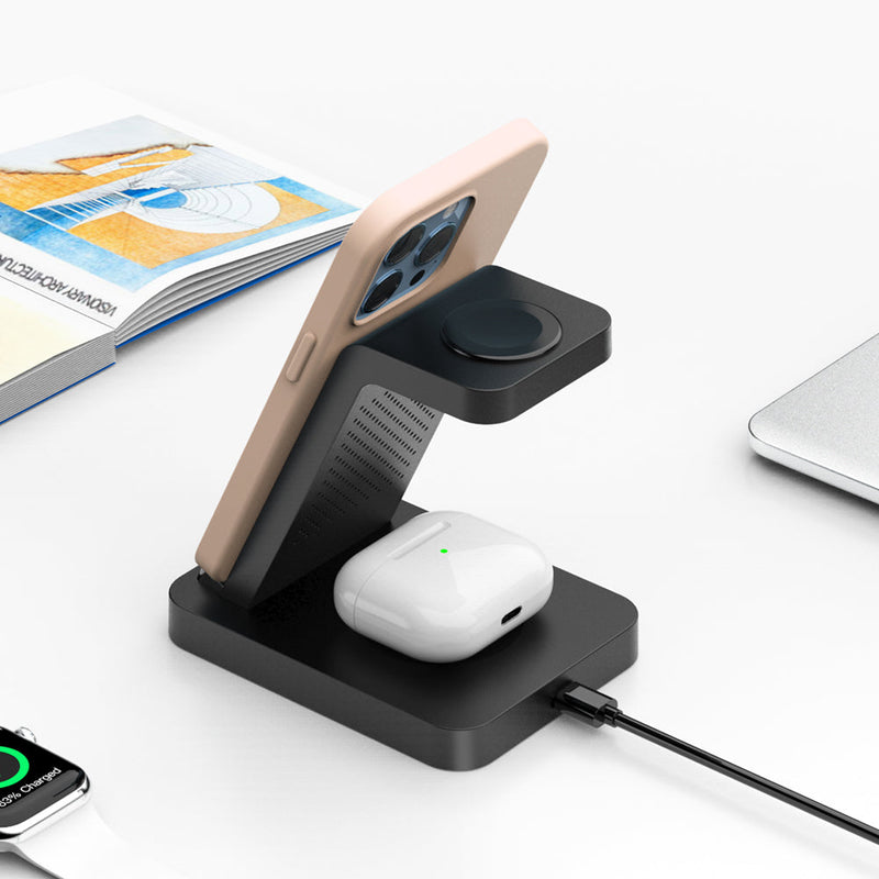 3-in-1 Apple Wireless Charging Dock Station (S5)