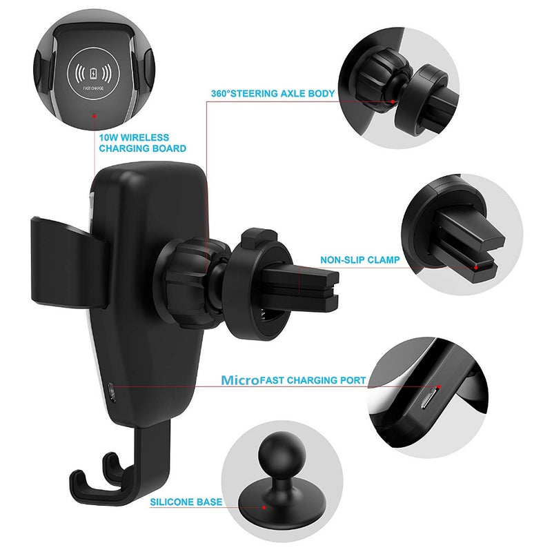 Car Charger Wireless Charger Mount (Q12)