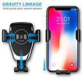Car Charger Fast Wireless Charger Mount for Any Wireless Charging Phone (Q12)