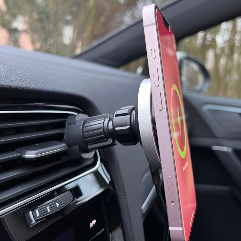 Car Charger Mount 15W Apple MagSafe Fast Wireless Charging (N5)
