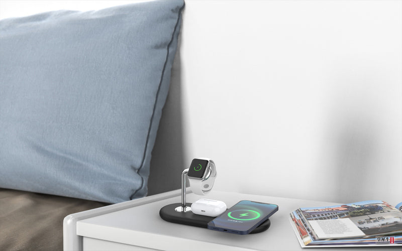 3-in-1 Apple Wireless Charging Base Station (X50)